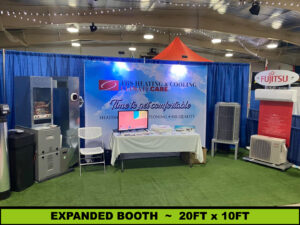 Expanded Booth - 20' x 10'
